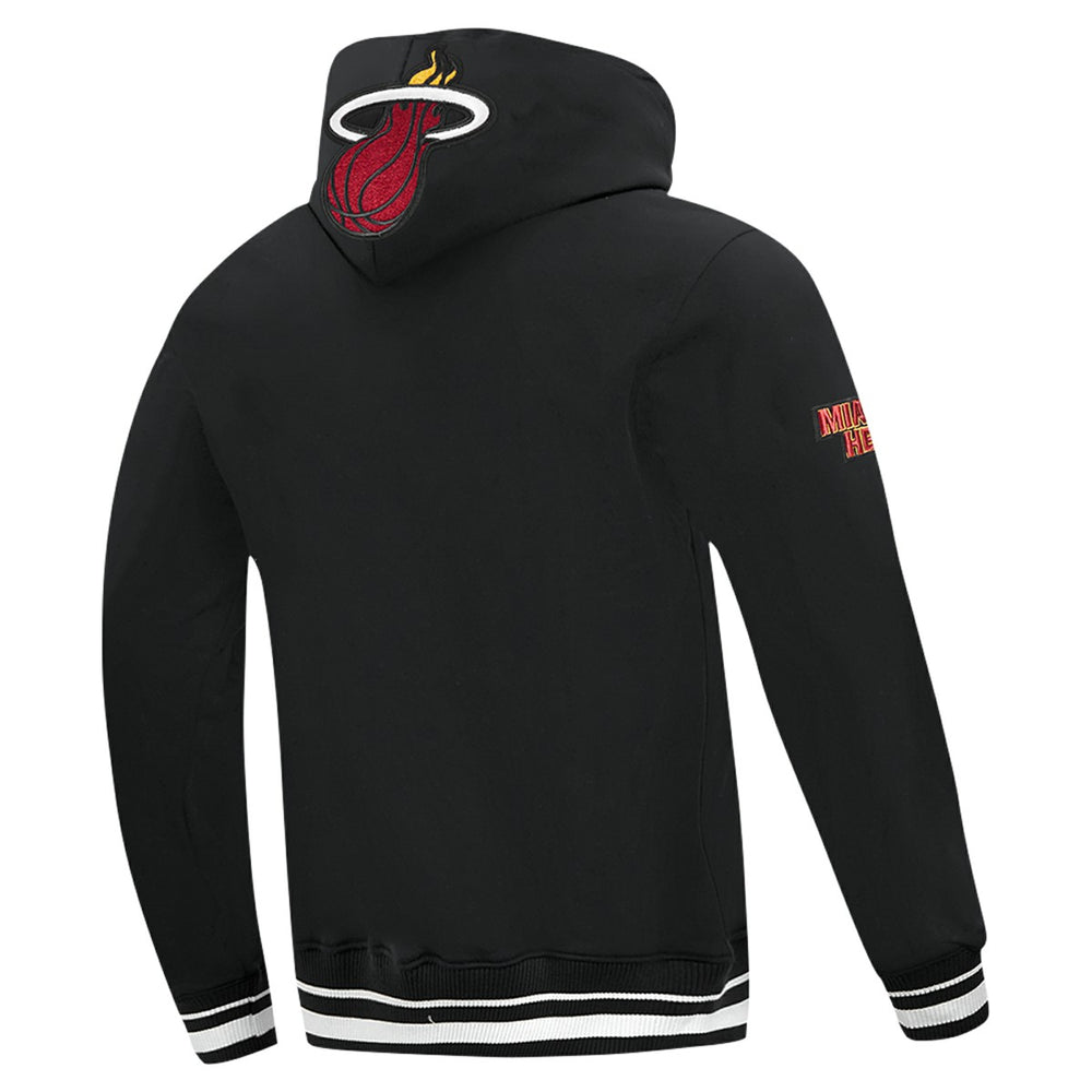 Miami Heat Pro Standard Area Code Pullover Hoodie - Black on sale