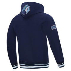 Minnesota Timberwolves Pro Standard Area Code Pullover Hoodie - Navy outlet