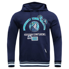 Minnesota Timberwolves Pro Standard Area Code Pullover Hoodie - Navy outlet