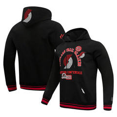 Portland Trail Blazers Pro Standard Area Code Pullover Hoodie - Black sale