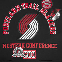 Portland Trail Blazers Pro Standard Area Code Pullover Hoodie - Black sale