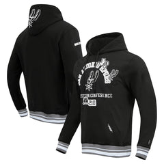 San Antonio Spurs Pro Standard Area Code Pullover Hoodie - Black sale
