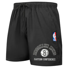 Brooklyn Nets Pro Standard Area Code Shorts - Black for sale