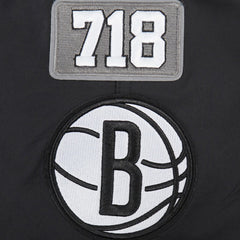 Brooklyn Nets Pro Standard Area Code Shorts - Black for sale