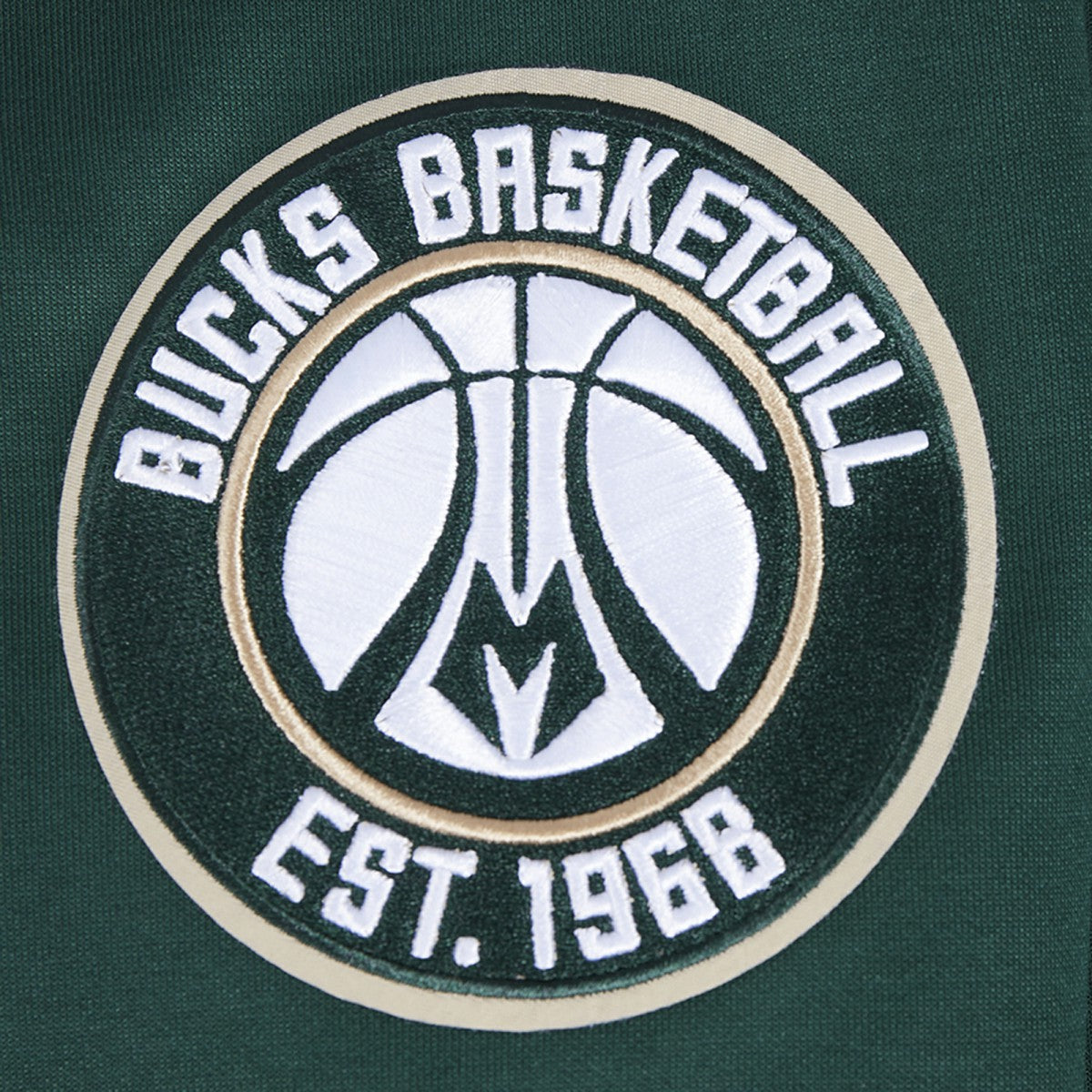 Milwaukee Bucks Pro Standard Split Logo Pullover Hoodie - Hunter Green on sale