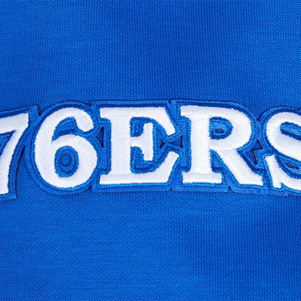 Philadelphia 76ers Pro Standard Split Logo Pullover Hoodie - Royal for sale