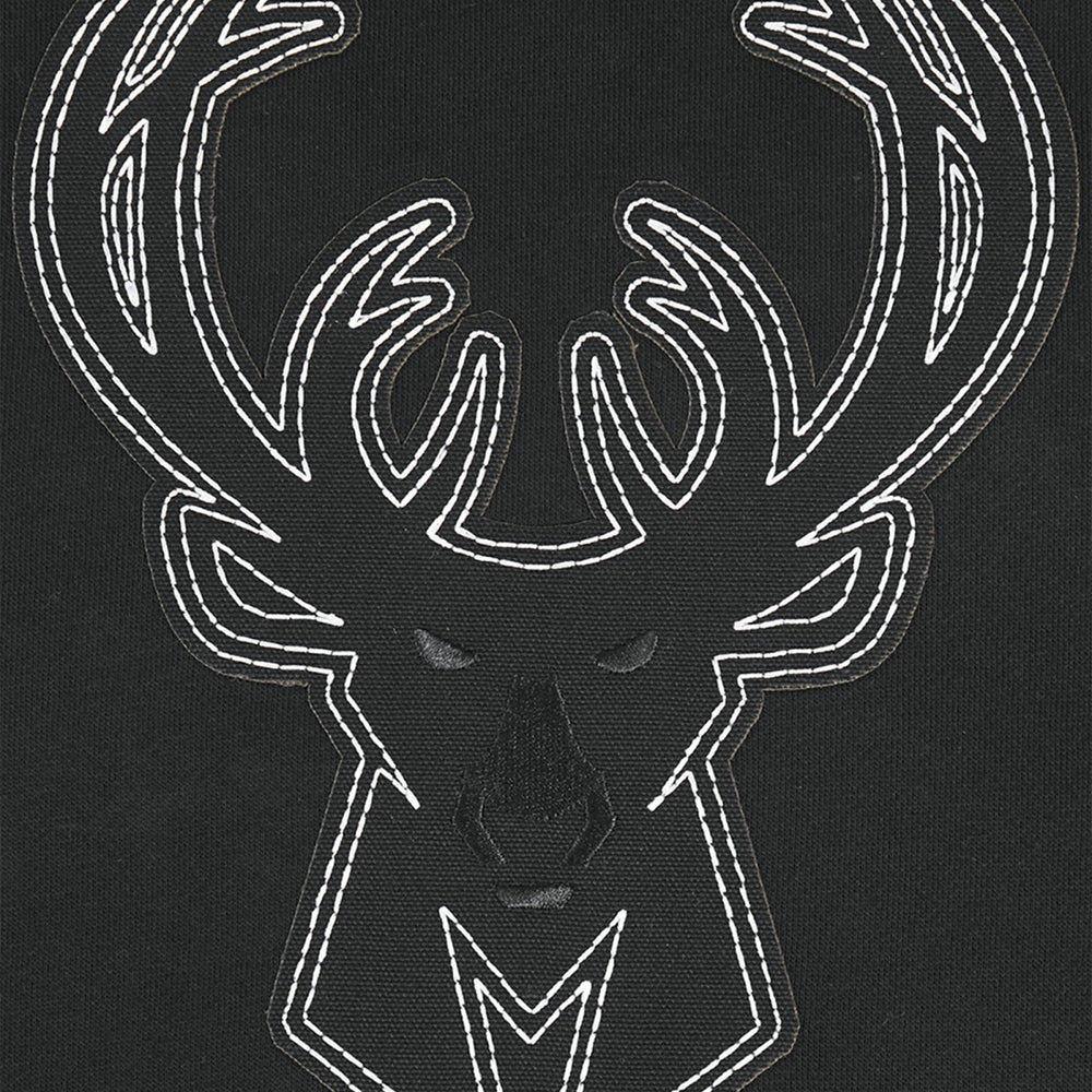 Milwaukee Bucks Pro Standard Paint the City Drop Shoulder Sweatshirt - Black for sale