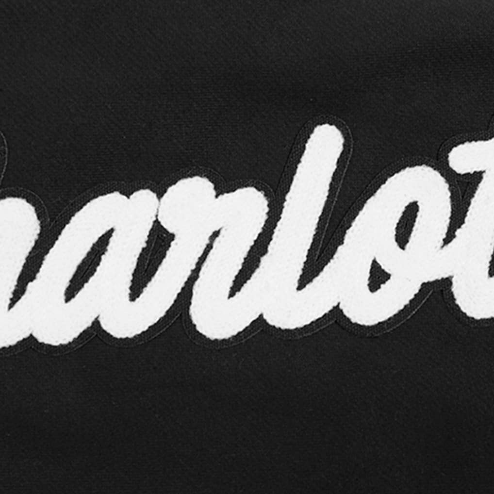 Charlotte Hornets Pro Standard Paint the City Drop Shoulder Sweatshirt - Black shop