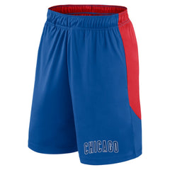 Chicago Cubs Launch Polyester Shorts Royal/Red