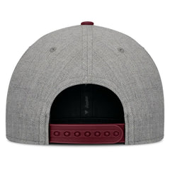 Detroit Tigers Elements Felt Chainstitch Snapback Hat Gray/Maroon