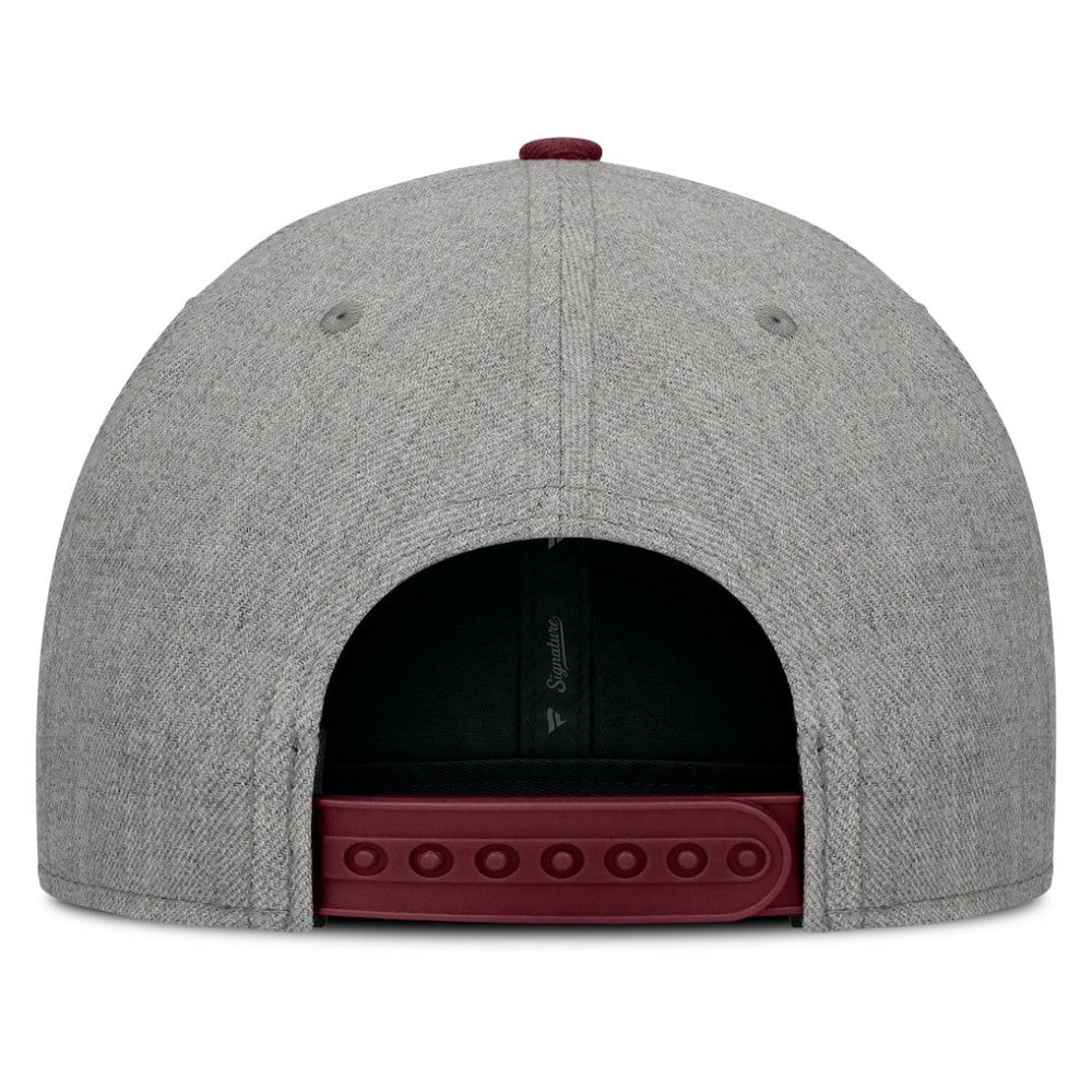 San Francisco Giants Elements Felt Chainstitch Snapback Hat Gray/Maroon