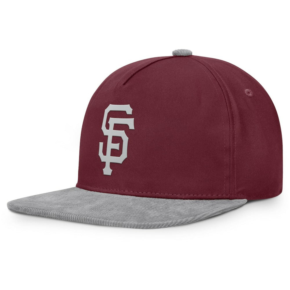 San Francisco Giants Front Office Snapback Hat Wine