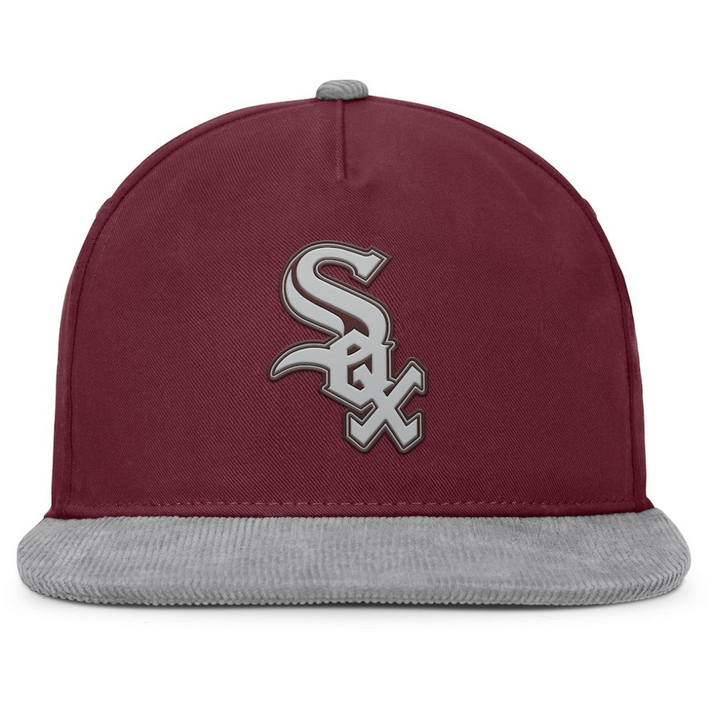 Chicago White Sox Front Office Snapback Hat Wine