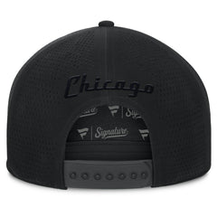 Chicago White Sox Horizon Snapback Hat Black