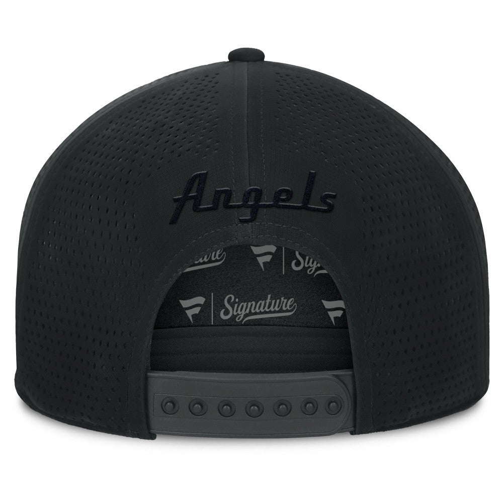 Los Angeles Angels Horizon Snapback Hat Black