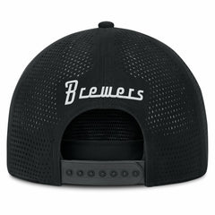 Milwaukee Brewers Signature A-Frame Adjustable Hat Black