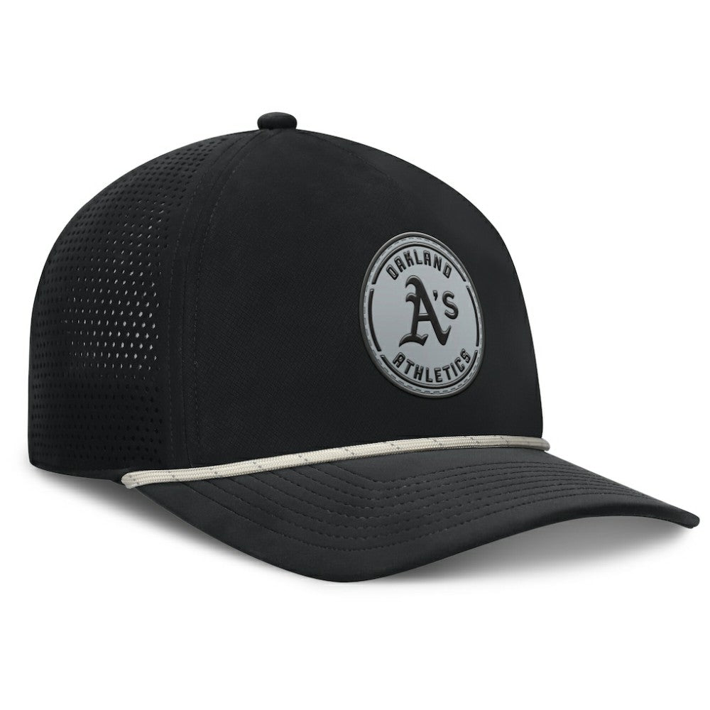 Oakland Athletics Signature A-Frame Adjustable Hat Black