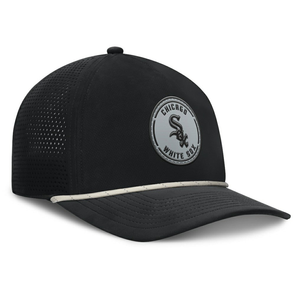 Chicago White Sox Signature A-Frame Adjustable Hat Black