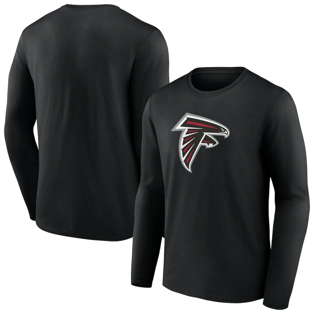Atlanta Falcons Primary Logo Long Sleeve T-Shirt - Black online