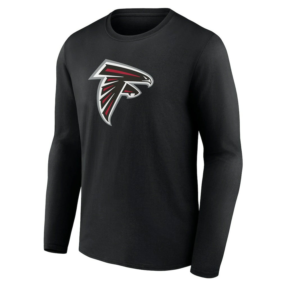 Atlanta Falcons Primary Logo Long Sleeve T-Shirt - Black online
