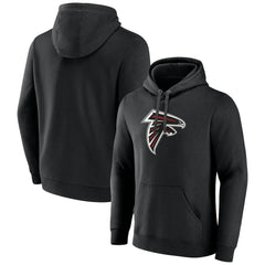 Atlanta Falcons Primary Logo Pullover Hoodie - Black on sale