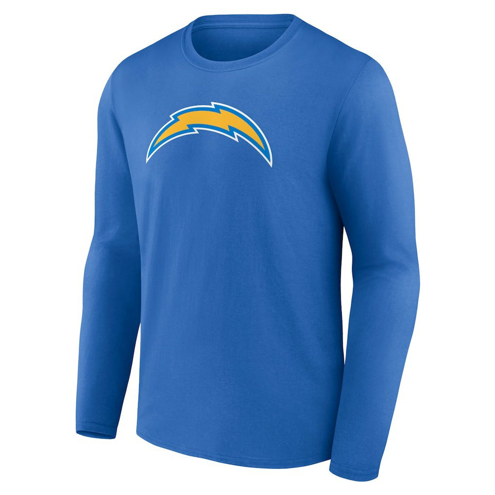 Los Angeles Chargers Primary Logo Long Sleeve T-Shirt - Powder Blue discount