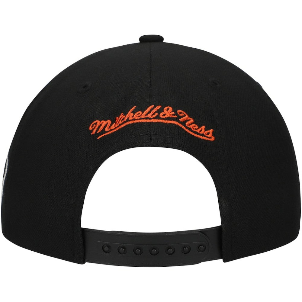 Philadelphia Flyers Mitchell & Ness Core Team Script 2.0 Snapback Hat - Black Hats