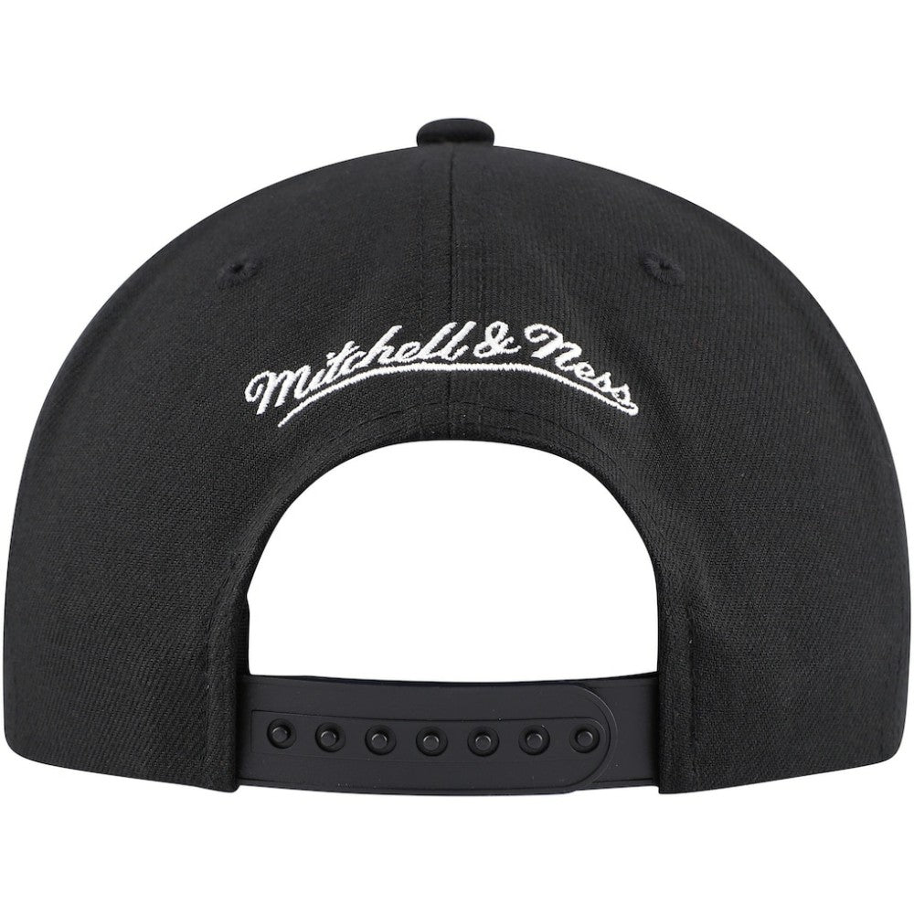 Pittsburgh Penguins Mitchell & Ness Core Team Script 2.0 Snapback Hat - Black Hats