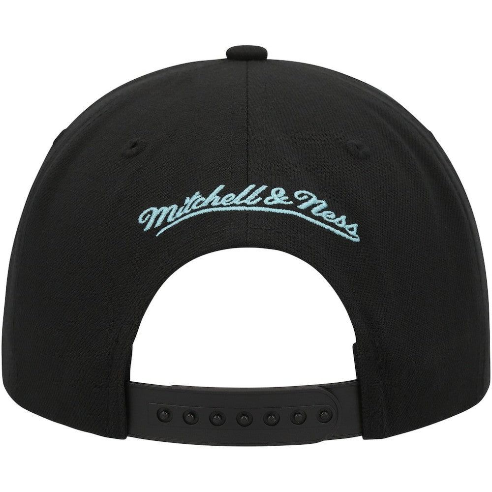 Seattle Kraken Mitchell & Ness Core Team Script 2.0 Snapback Hat - Black Hats