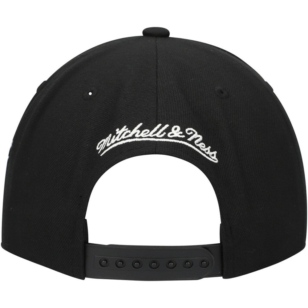 Tampa Bay Lightning Mitchell & Ness Core Team Script 2.0 Snapback Hat - Black Hats