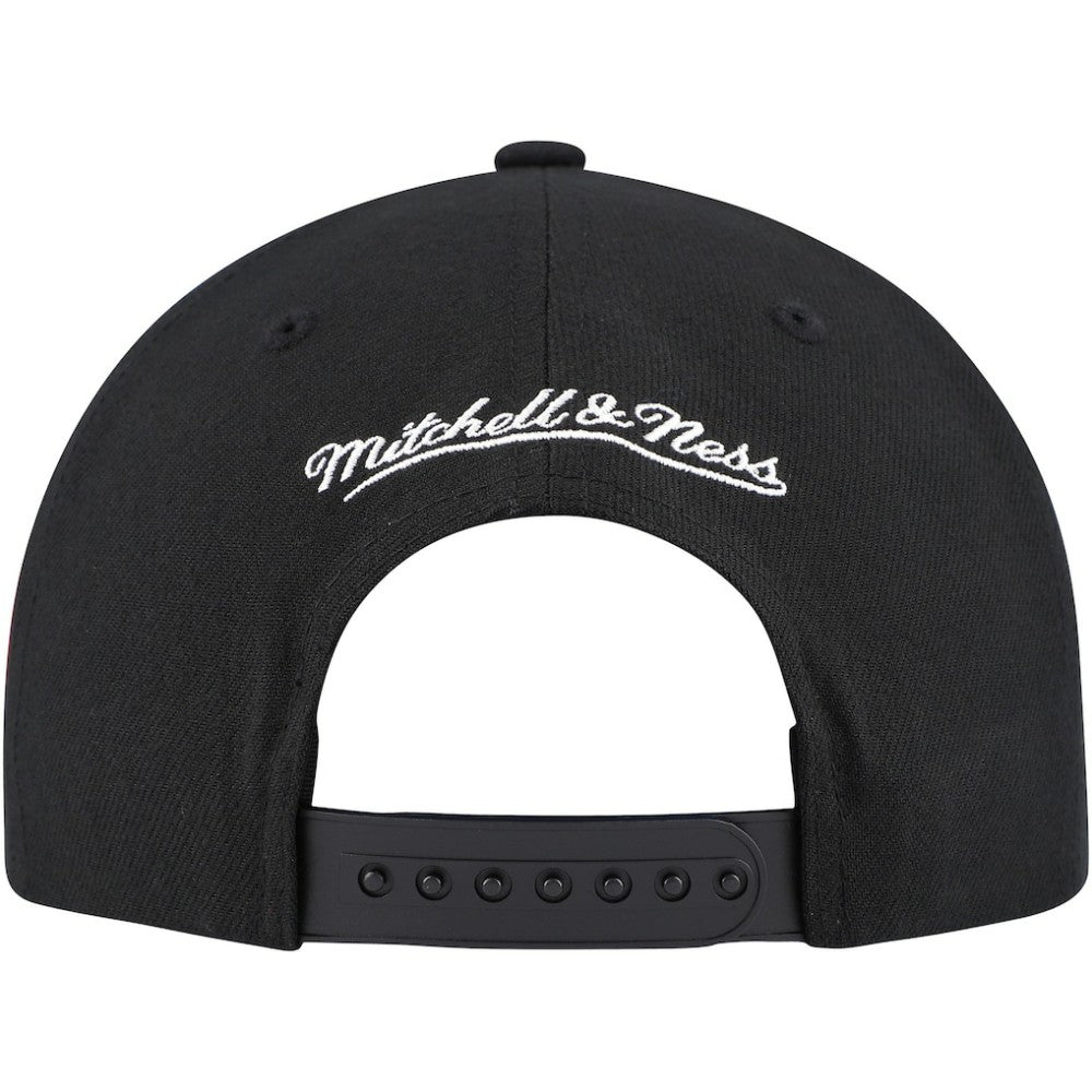 Detroit Red Wings Mitchell & Ness Core Team Script 2.0 Snapback Hat - Black Hats