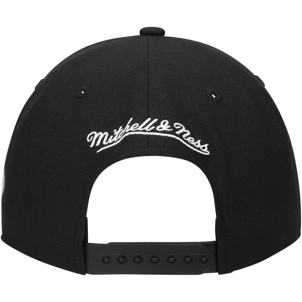 Carolina Hurricanes Mitchell & Ness Core Team Script 2.0 Snapback Hat - Black Hats