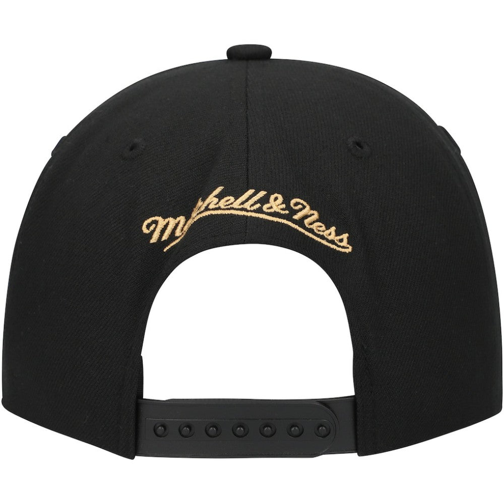 Florida Panthers Mitchell & Ness Core Team Script 2.0 Snapback Hat - Black Hats