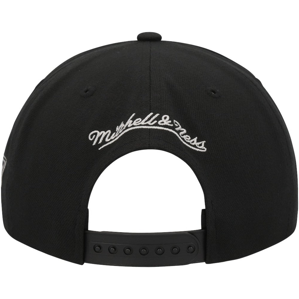 Los Angeles Kings Mitchell & Ness Core Team Script 2.0 Snapback Hat - Black Hats