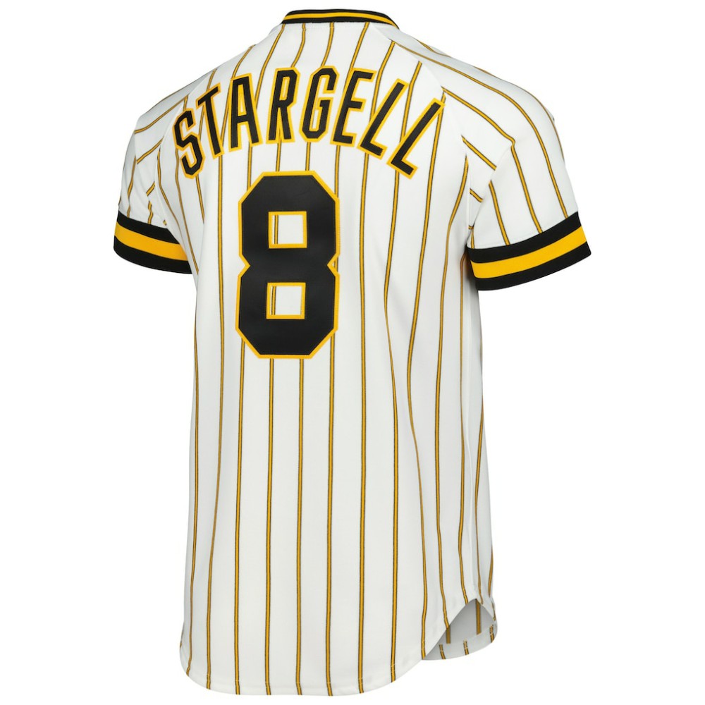 Willie Stargell Pittsburgh Pirates Cooperstown Collection 1979 Authentic Jersey White