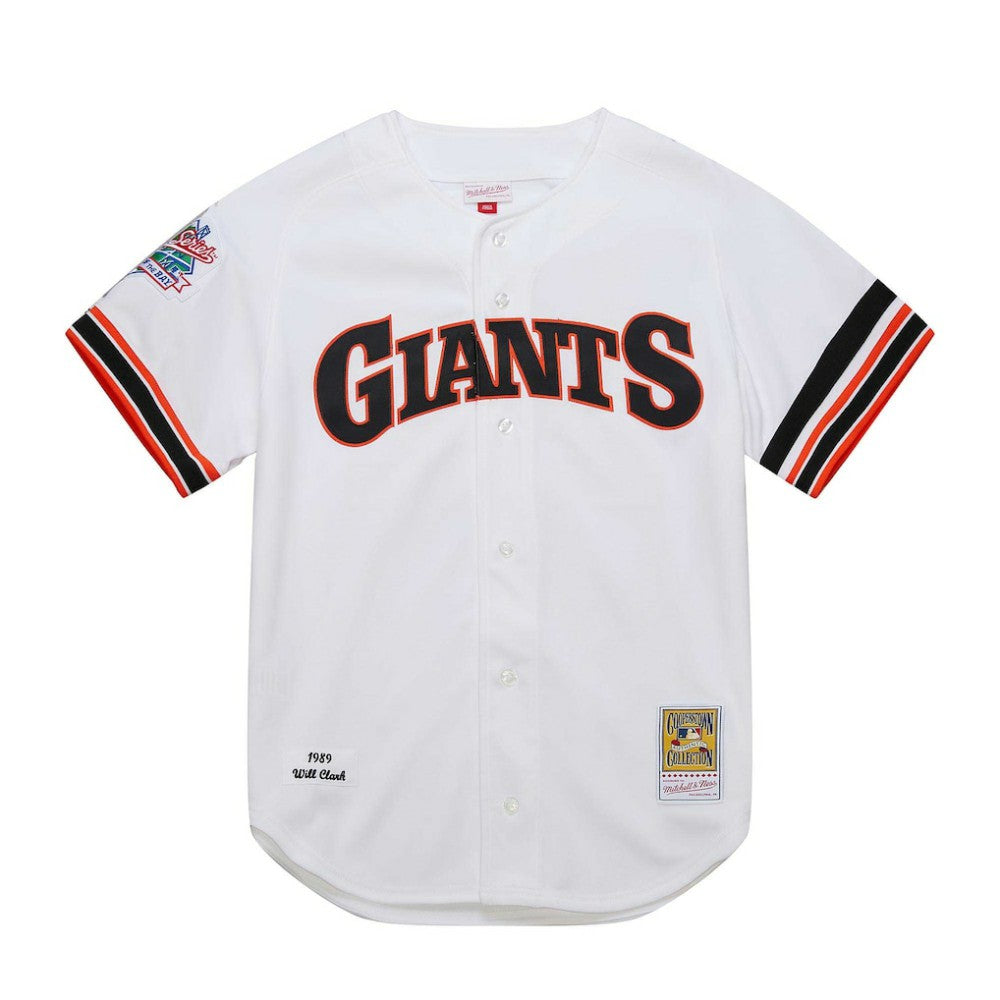 Will Clark San Francisco Giants Cooperstown Collection 1989 Authentic Jersey White