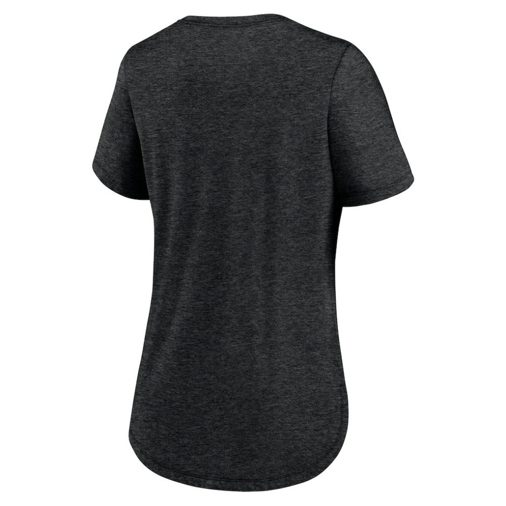 San Francisco Giants Women's 2024 Rickwood Classic Tribute Tri-Blend T-Shirt Heather Black