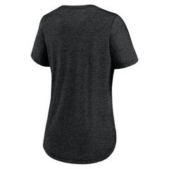 San Francisco Giants Women's 2024 Rickwood Classic Tribute Tri-Blend T-Shirt Heather Black