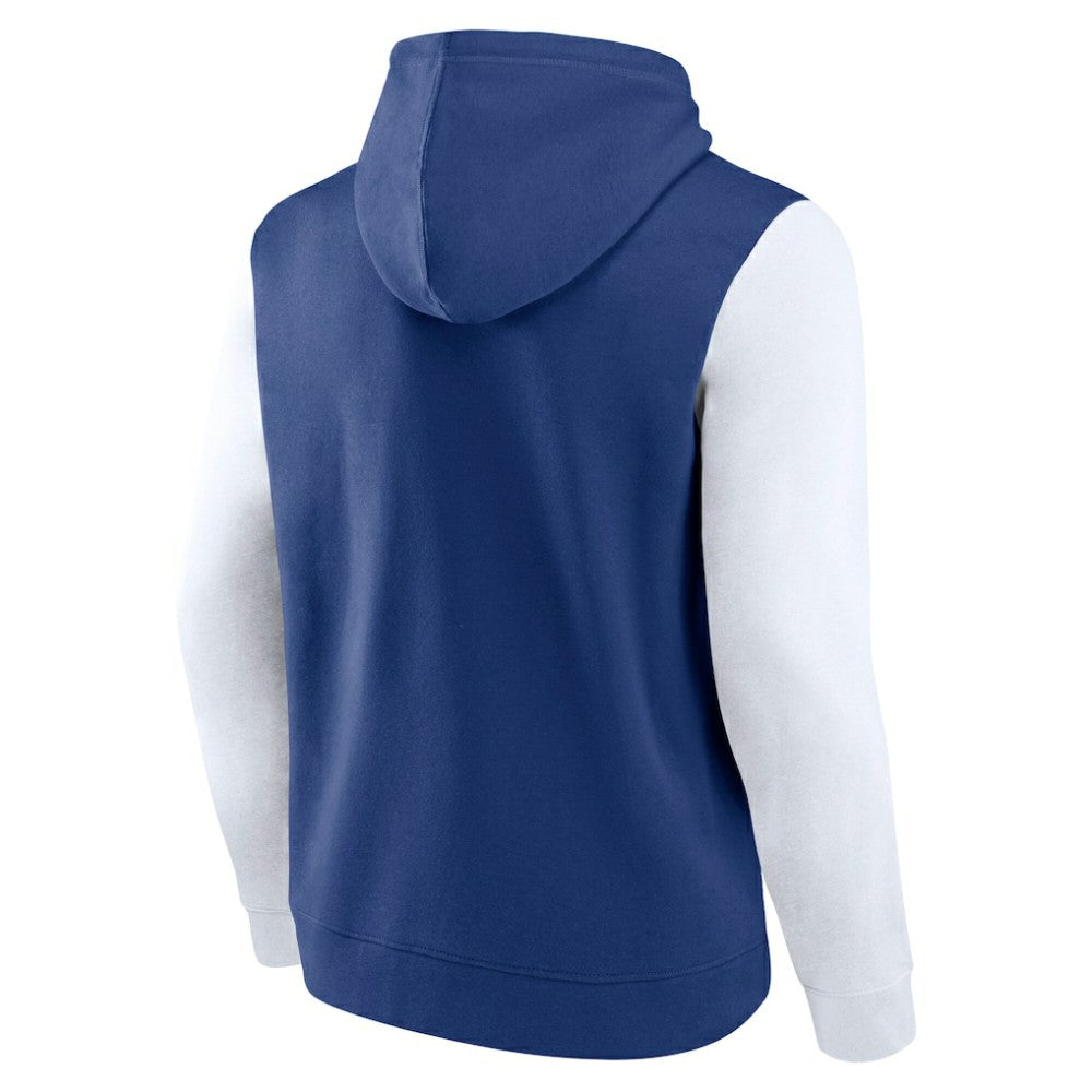 Tampa Bay Lightning Logo Athletic Deliver Fleece Pullover Hoodie - Blue Hoodies