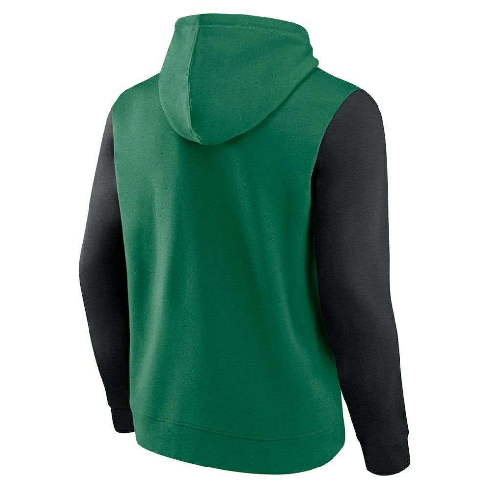 Dallas Stars Logo Athletic Deliver Fleece Pullover Hoodie - Kelly Green Hoodies