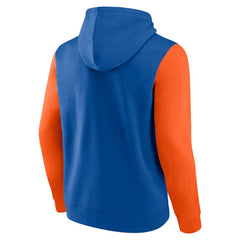 New York Islanders Logo Athletic Deliver Fleece Pullover Hoodie - Royal Hoodies