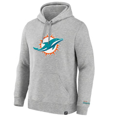 Miami Dolphins Legacy Fleece Pullover Hoodie - Heather Gray cheap