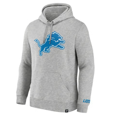 Detroit Lions Legacy Fleece Pullover Hoodie - Heather Gray on sale
