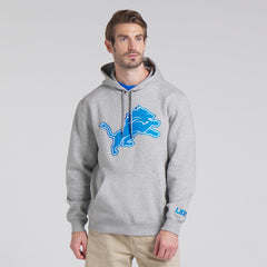 Detroit Lions Legacy Fleece Pullover Hoodie - Heather Gray on sale
