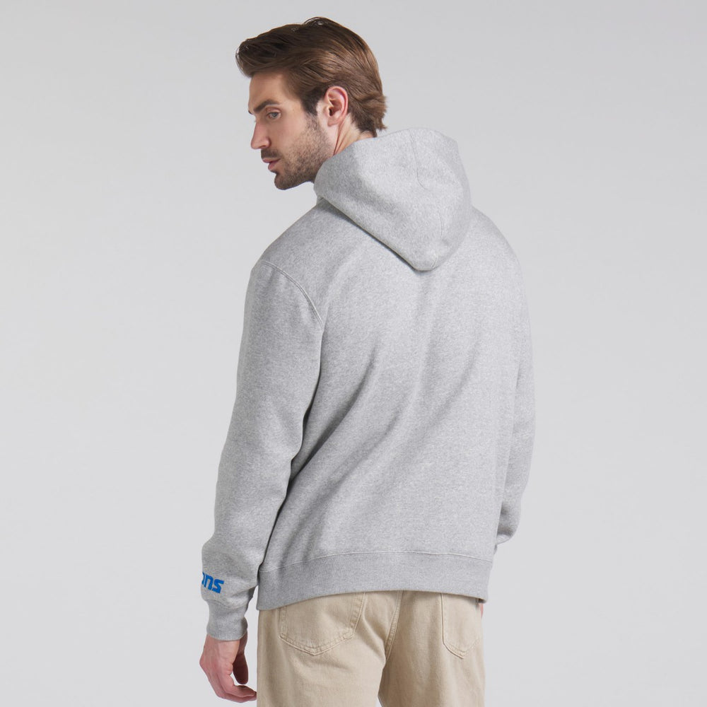 Detroit Lions Legacy Fleece Pullover Hoodie - Heather Gray on sale