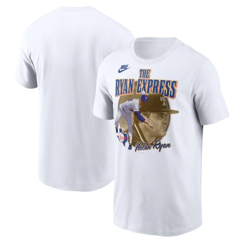 Nolan Ryan Texas Rangers Cooperstown Legends Graphic T-Shirt White