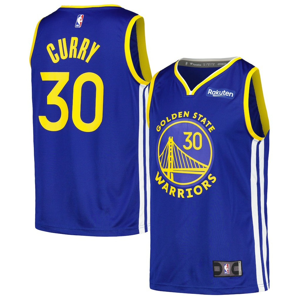 Stephen Curry Golden State Warriors Fast Break Player Badge Jersey sale - Royal online