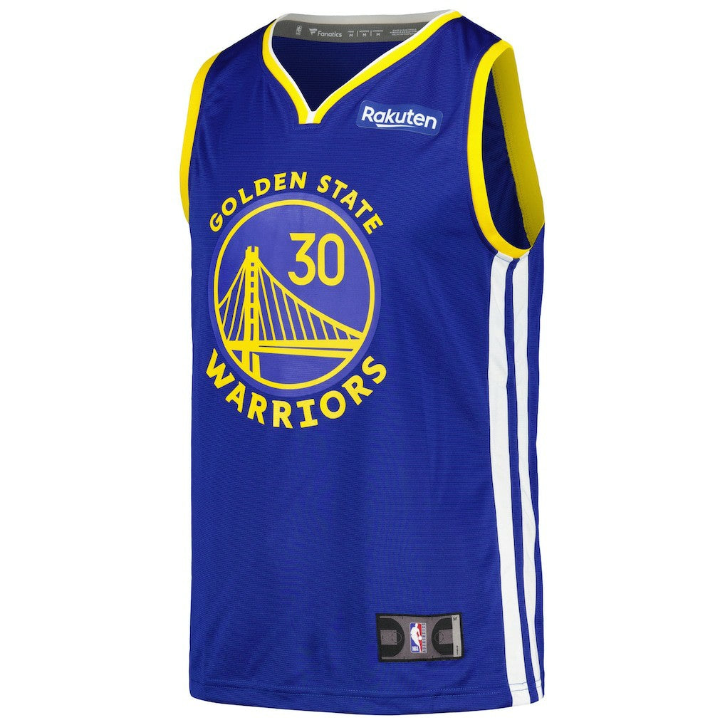Stephen Curry Golden State Warriors Fast Break Player Badge Jersey sale - Royal online