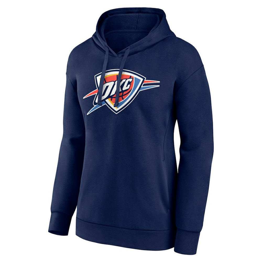 Oklahoma City Thunder Women's Primary Logo Pullover Hoodie - Navy outlet