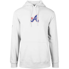 Atlanta Braves Levelwear City Connect Podium Core 2.0 Pullover Hoodie White